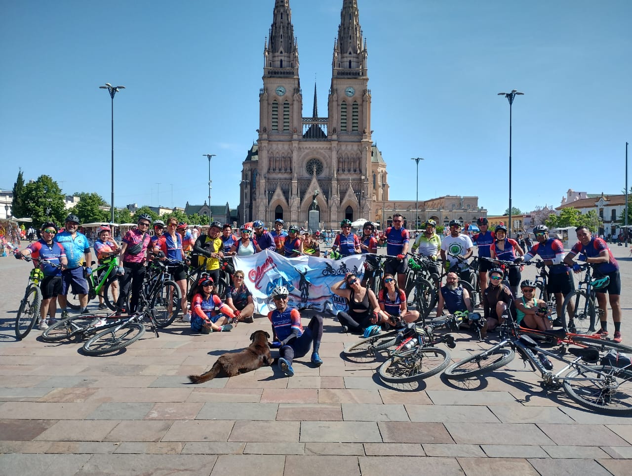 Un grupo de vecinos de Olmos viajarán en bici hasta Luján