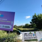 Movilización en el Parque Recreativo por la instalación ilegal de alambrado y postes de hormigón: “Fuera ESUR”