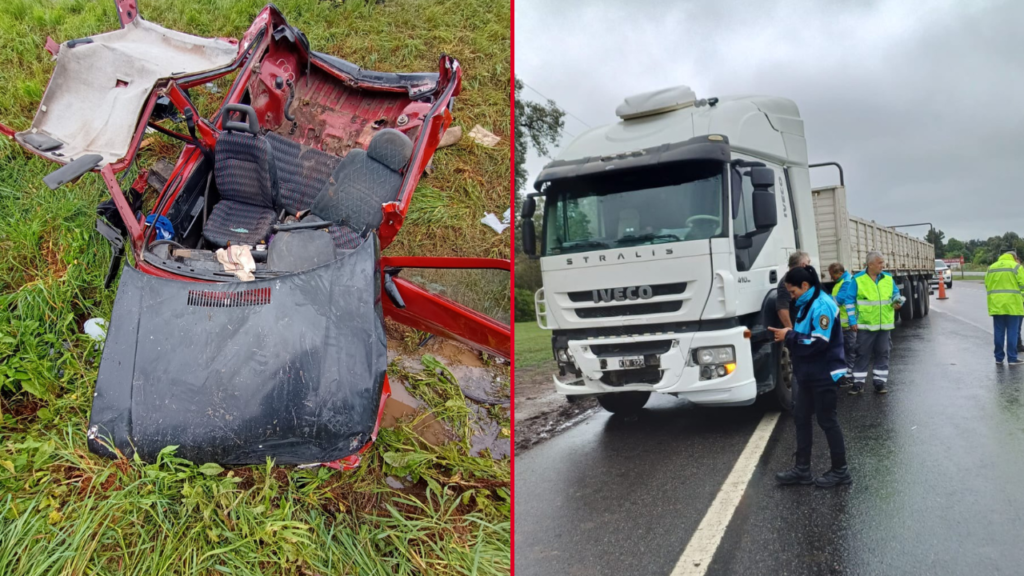 ACCIDENTE RUTA 2 KM 43