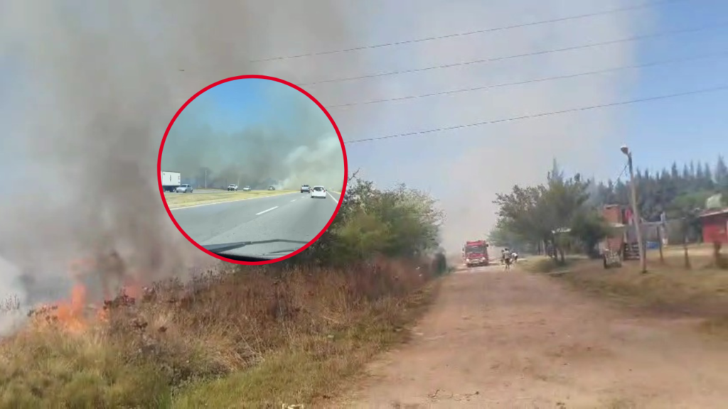 RUTA 2 Y 20 INCENDIO