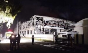 FRIGORÍFICO DE GORINA INCENDIO APAGADO