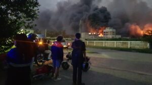 INCENDIO FRIGORÍFICO GORINA