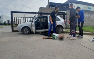 ACCIDENTE 520 Y 200 POLICÍA HERIDO