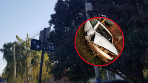 ACCIDENTE EN AV. 520 Y 166