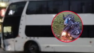 ACCIDENTE MICRO MOTO 60 Y 147