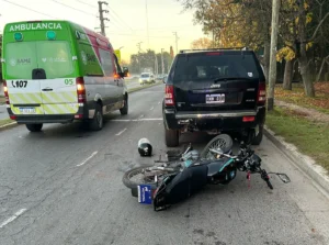 ACCIDENTE MOTO 131 ENTRE 520 Y 521 1