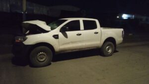 CAMIONETA ACCIDENTE 520 Y 161