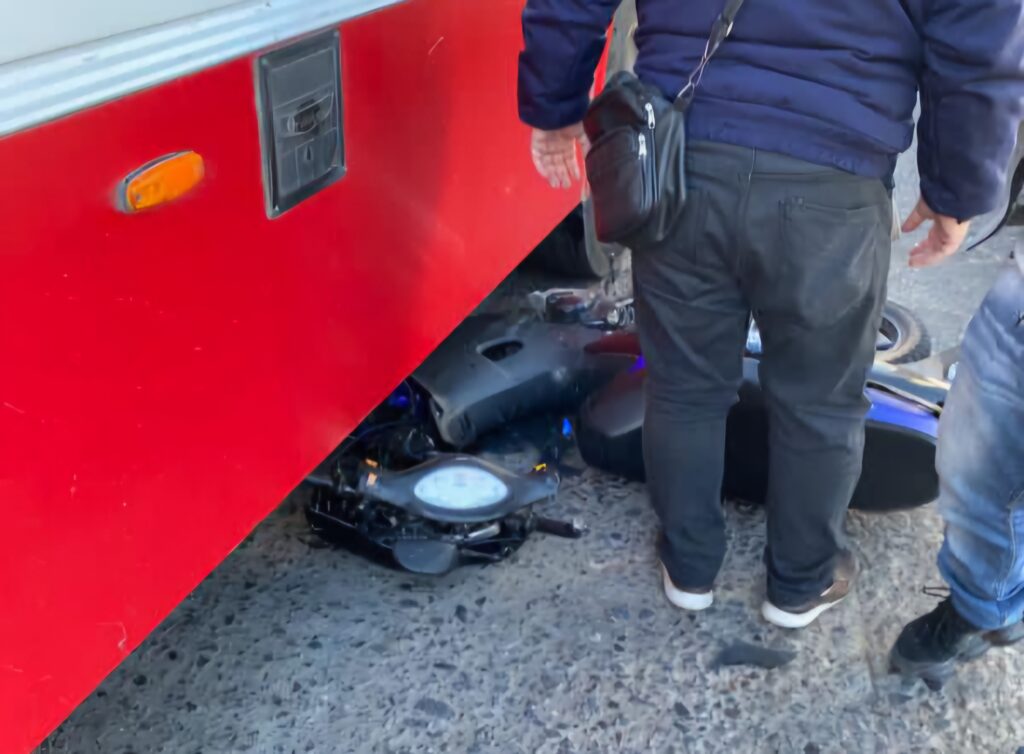 CHOQUE MICRO MOTO 131 Y 32