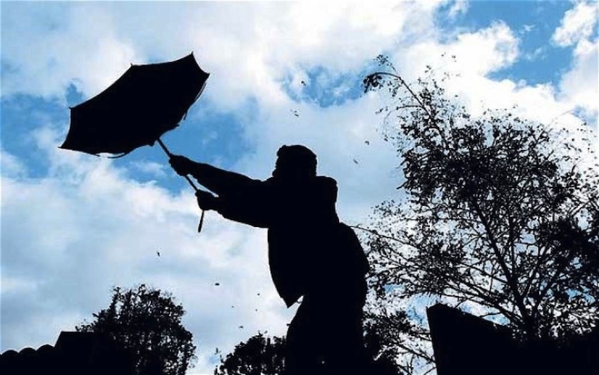VIENTO PARAGUAS HOMBRE