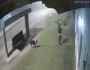 MUJER INTENTA PRENDER FUEGO MEDIDOR DE GAS