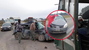 UNA FOTO Y ACCIDENTE RUTA 36 KM 66