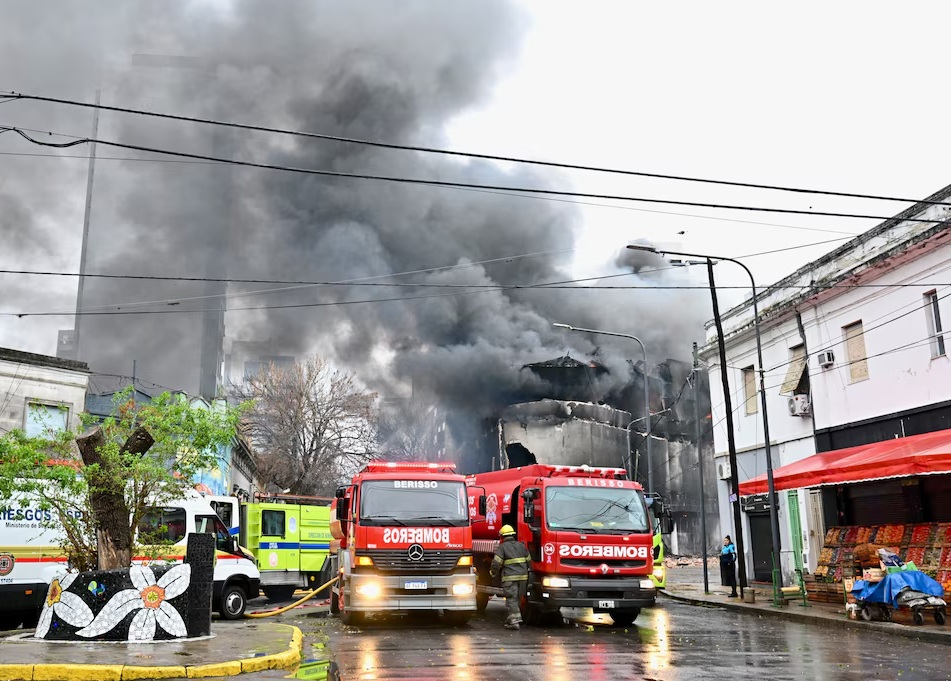 incendio 48 y diag 77 la plata
