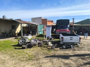 allanamiento - domicilio - autopartes robadas