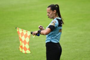 mujer arbitro