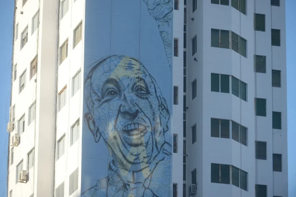 mural papa francisco 2