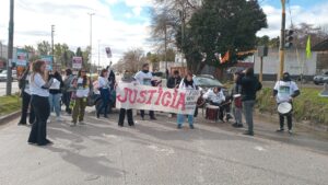 pedido de justicia por el doble homicidio en 520 y 161