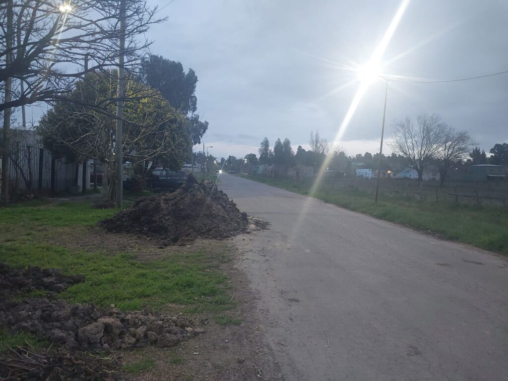 MONTAÑA DE TIERRA EN ABASTO 206