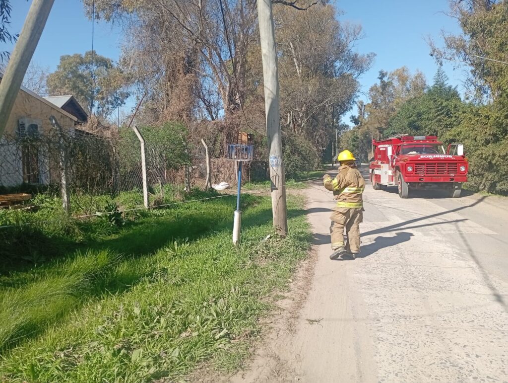 poste caido a seguí --