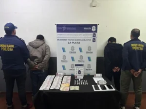 venta de droga - detenidos