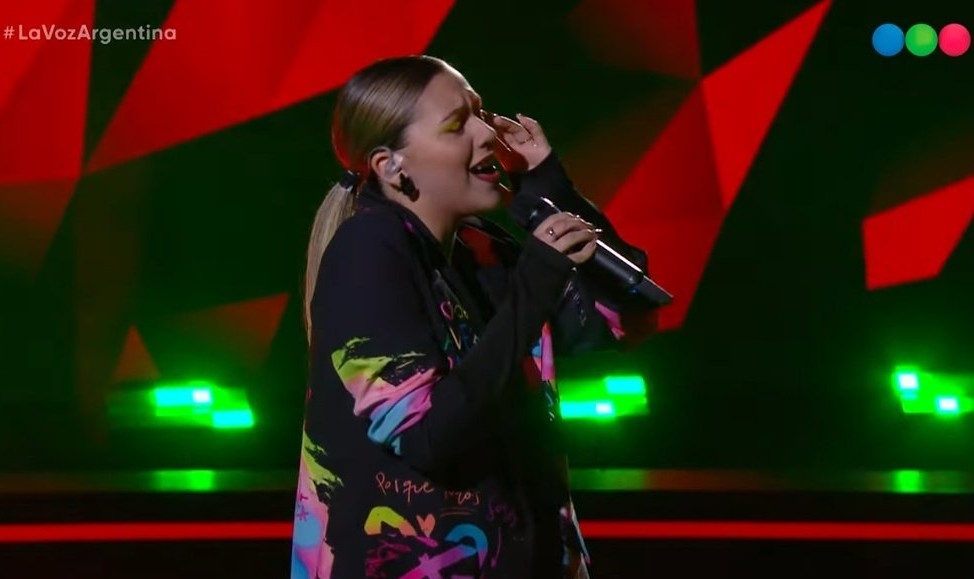 ABRIL ROBLEDO LA VOZ ARGENTINA