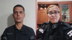 AGENTES DEL SPB SALVARON A BEBÉ EN 137 Y 72