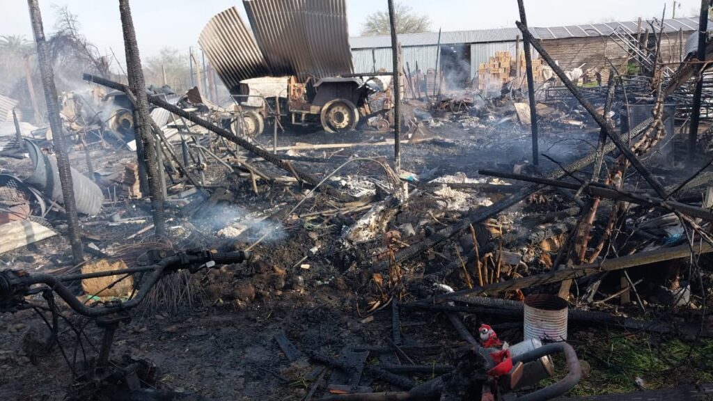 INCENDIO ROMERO