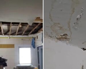 TECHO ROTO - HOSPITAL SAN MARTIN