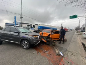 choque avenida 122 y 43