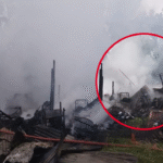 Un incendio destruyó dos casillas en 41 entre 159 y 160: investigan las causas del siniestro