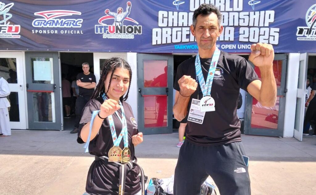 CAMPEONA Y SUBCAMPEON TAEKWONDO 2025 LOS HORNOS