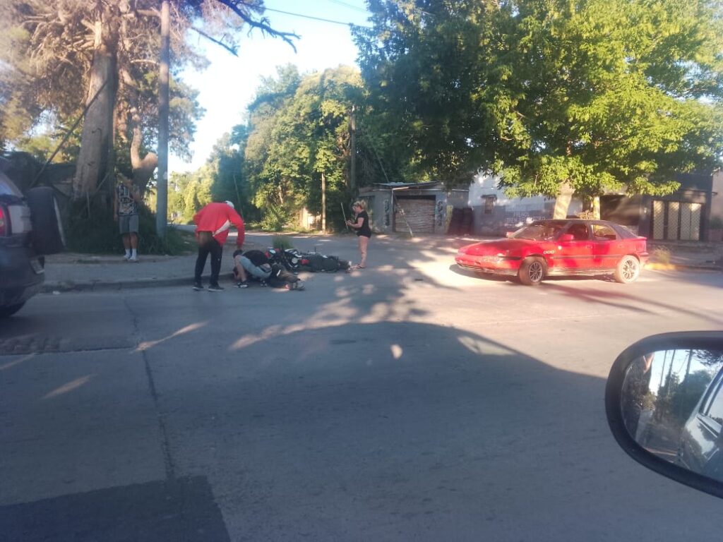 Choque- motociclista- herido- 7 y 602