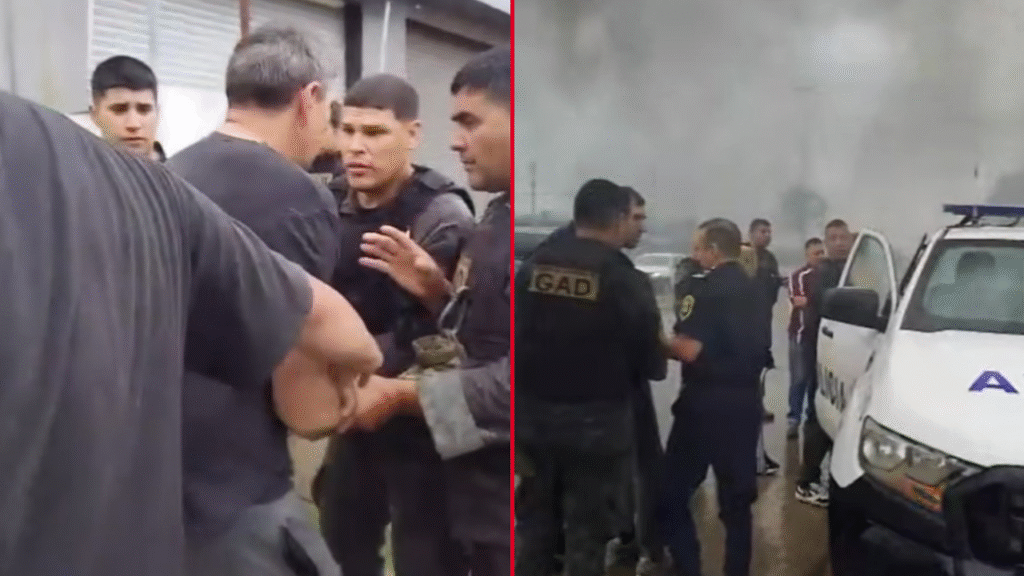 DETENIDOS EN LA DELEGACIÓN DE OLMOS