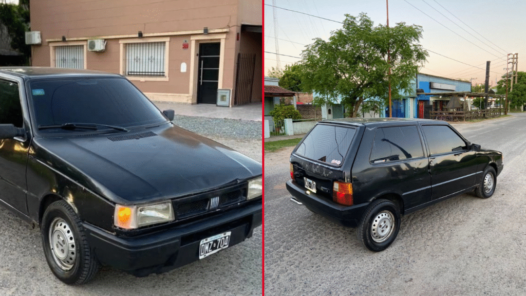 FIAT UNO ROBADO HOSPITAL DE NIÑOS
