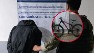 DETENIDO POR ROBO DE BICI