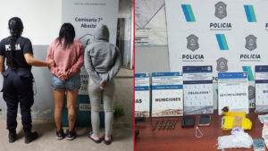 DETENIDAS EN ROMERO ALLANAMIENTO