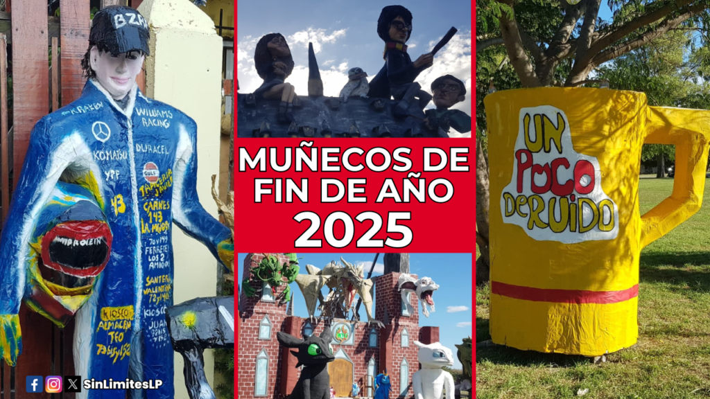 MUÑECOS DE FIN DE AÑO 2025 PERIÓDICO SIN LÍMITES