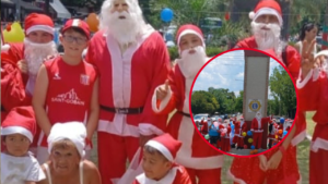 PAPÁ NOEL CARAVANA POR LOS BARRIOS