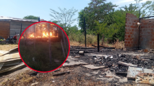 INCENDIO EN 180 Y 52 OLMOS