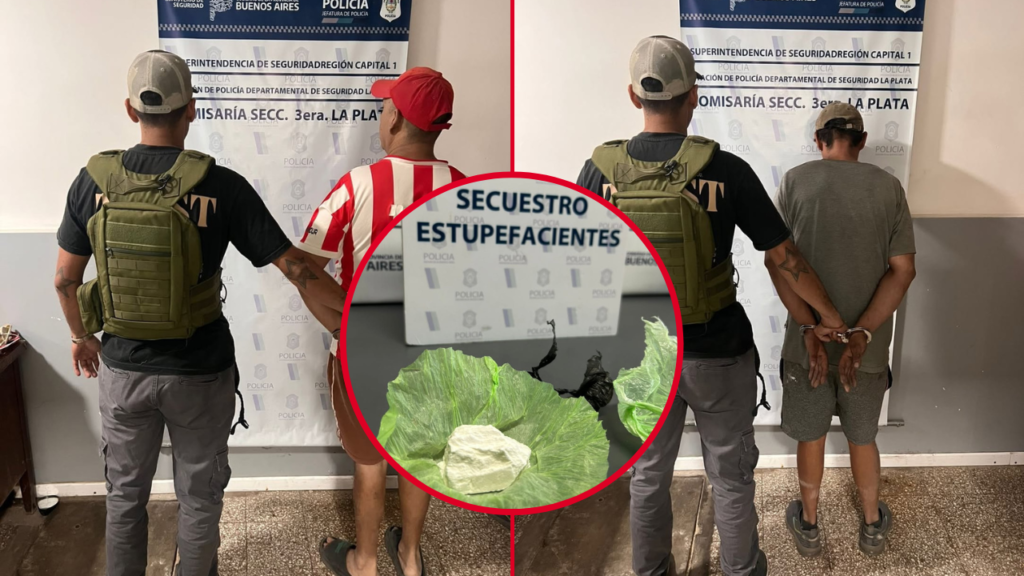 DETENIDOS POR TENENCIA DE DROGA