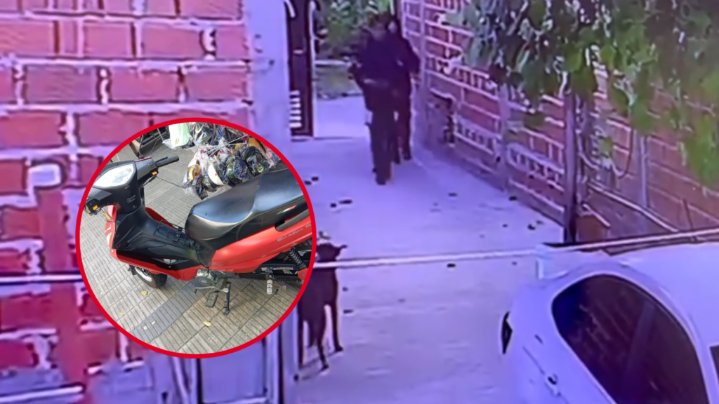 MOTO ROBADA LOS HORNOS