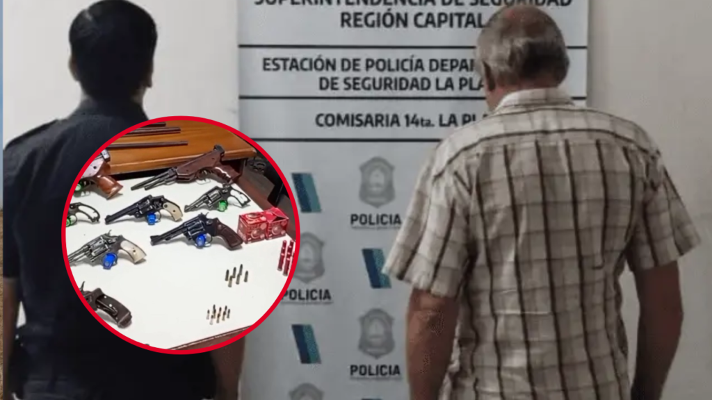 DETENIDO TENENCIA DE ARMAS