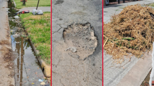 reclamo vecinal - pozos- baches- falta de recoleccion - 63 entre 140 y 141