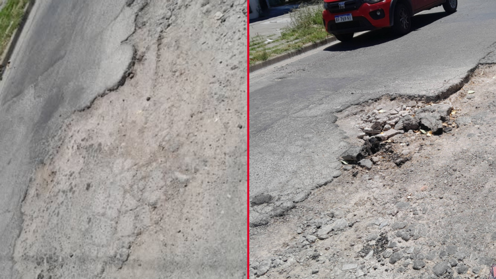 CALLES EN MAL ESTADO