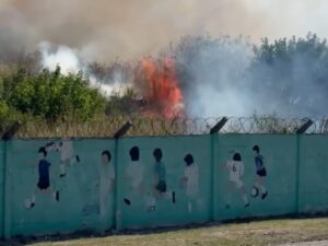 INCENDIO TALLERES DE GAMBIER (3)