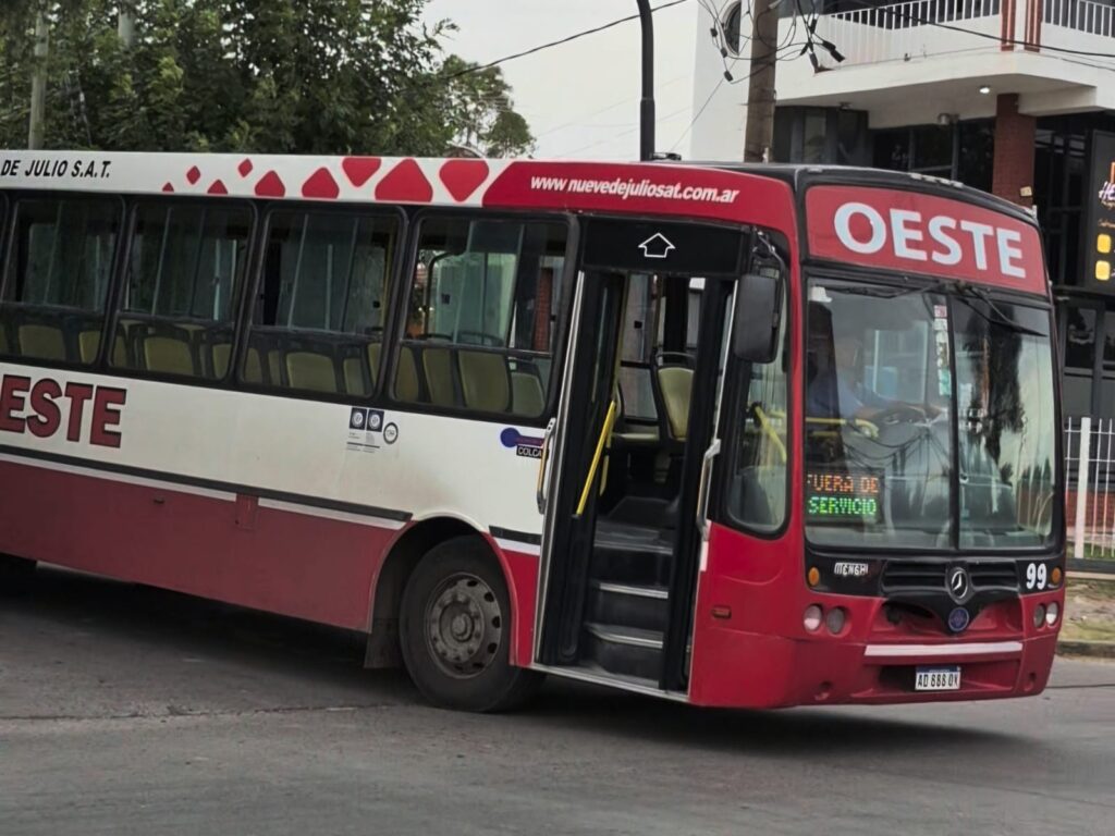 MICRO LÍNEA OESTE FUERA DE SERVICIO