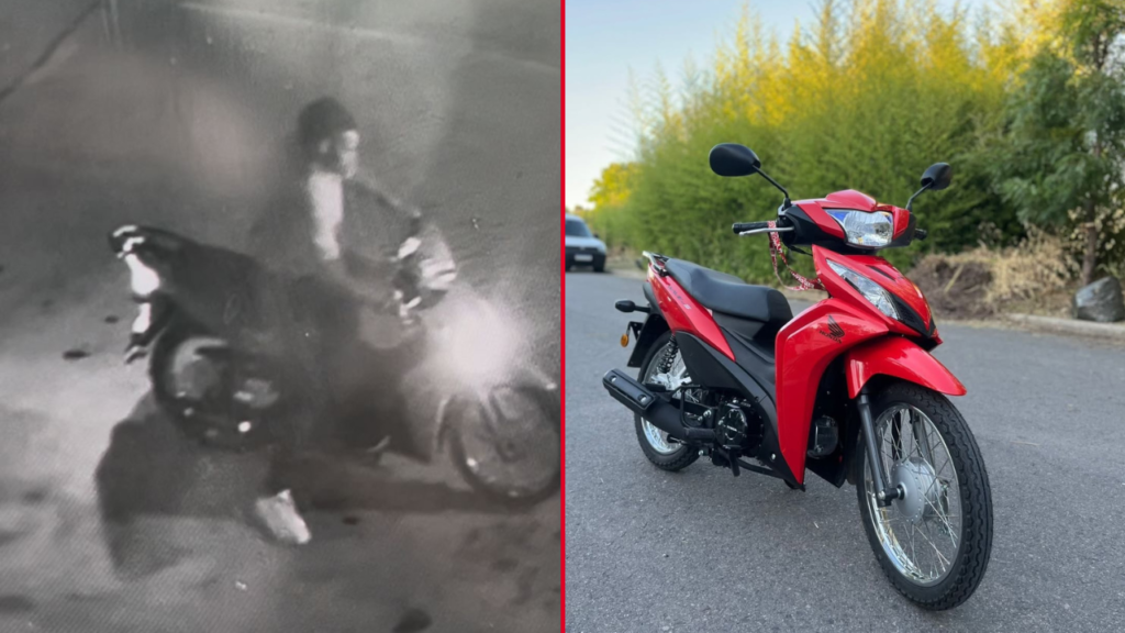 MOTO ROBADA EN 143 Y 60