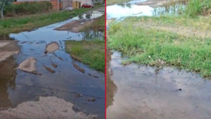 PERDIDA DE AGUA 69 Y 158 LOS HORNOS