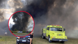 incendio BOMBEROS DE SAN CARLOS