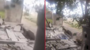 CAYÓ UN PAREDÓN JARDÍN 149 Y 35