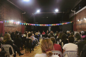 CHARLA ACTIVIDADES POR EL 8M